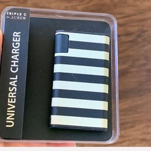 J.Crew rechargeable power bank